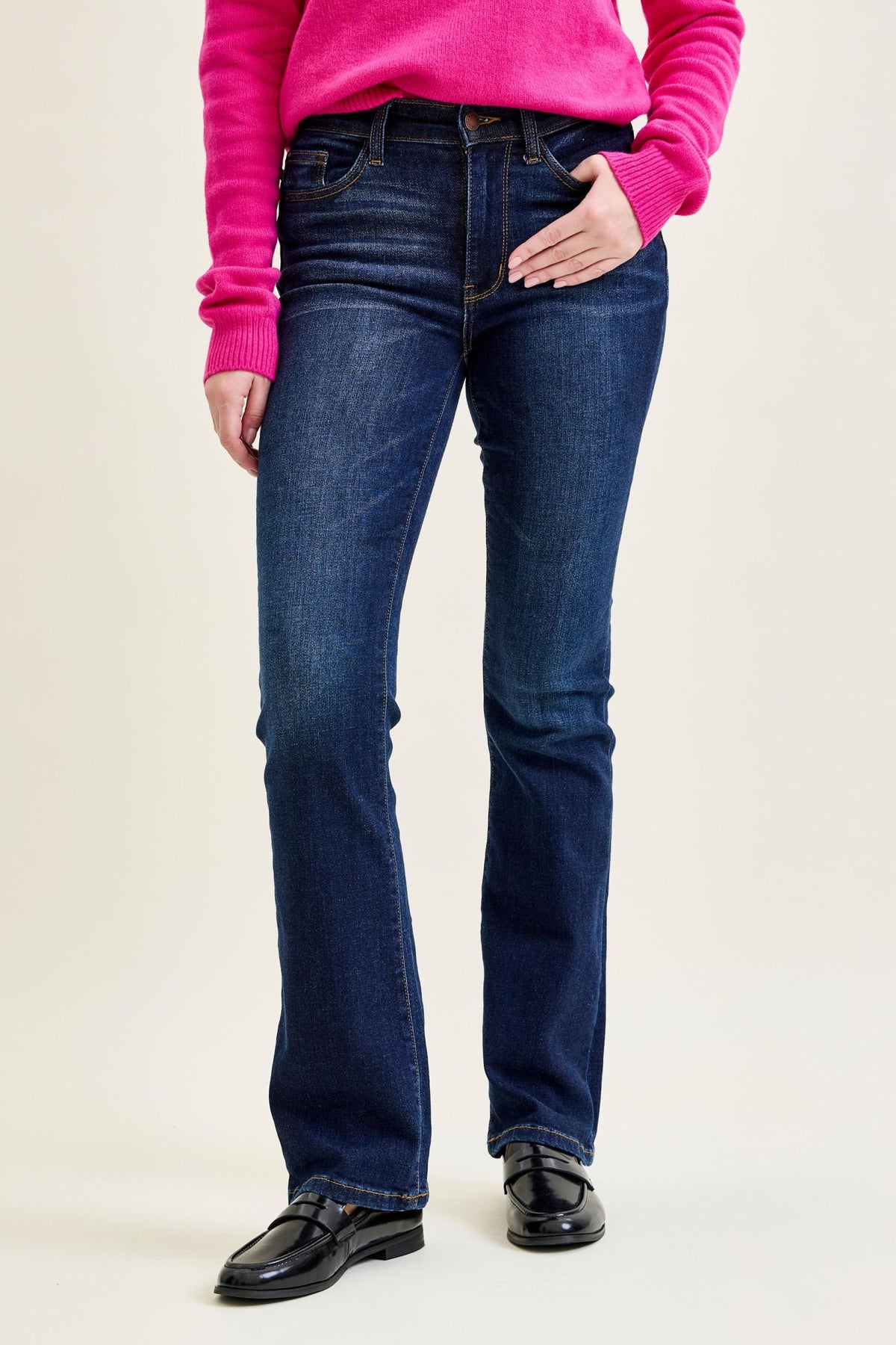 Petite bootcut Judy blue jeans