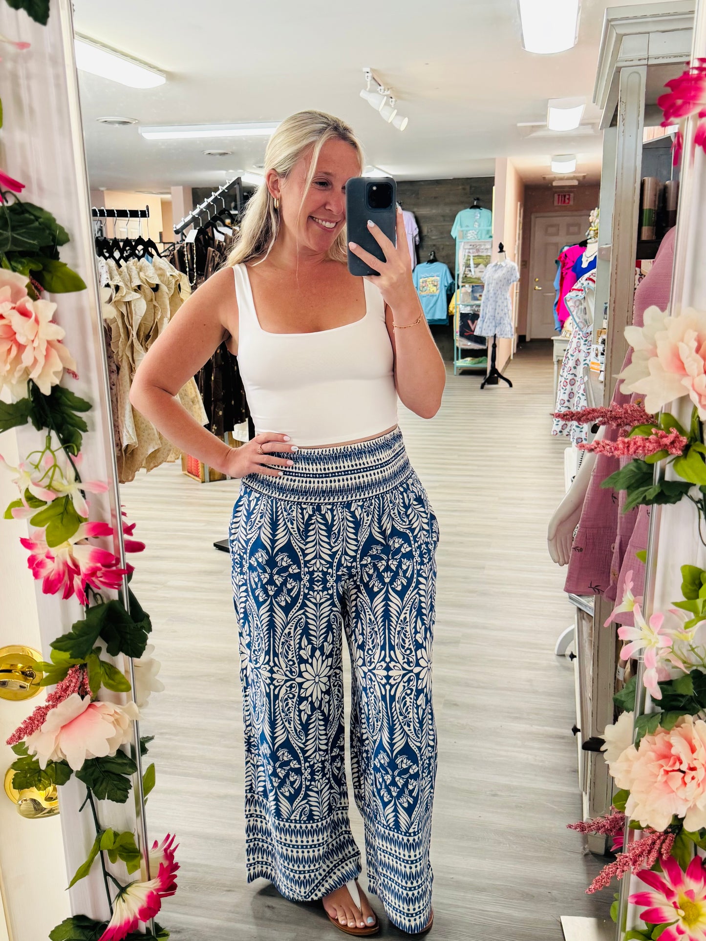 Elise wide leg pants