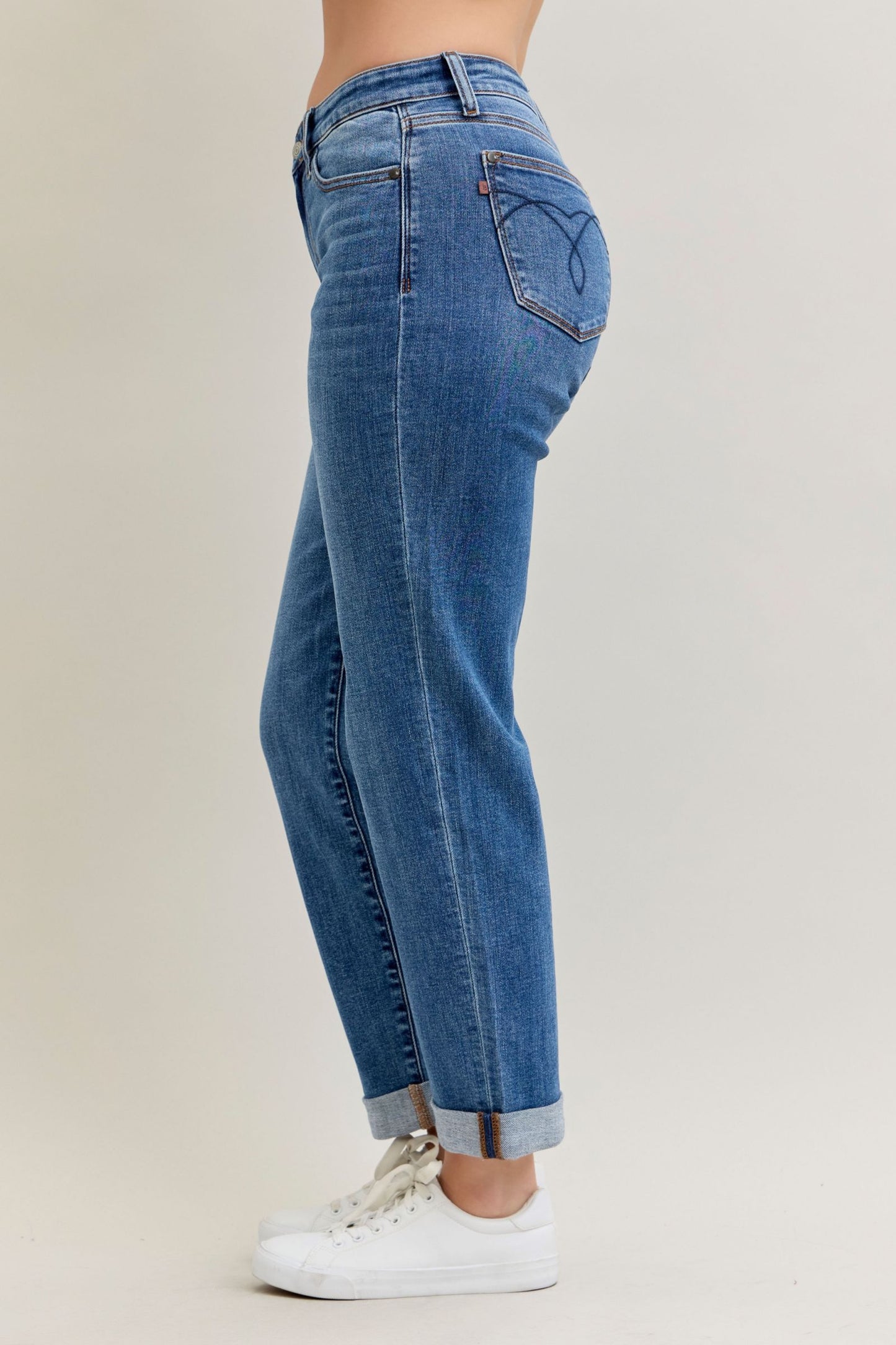 Judy blue boyfriend fit jeans