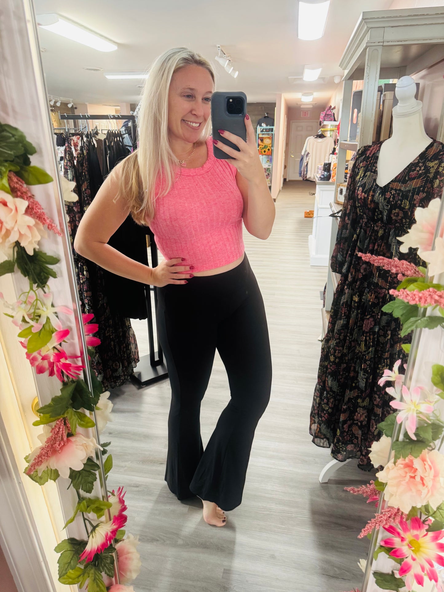 Buttery soft flare leggings regular and plus