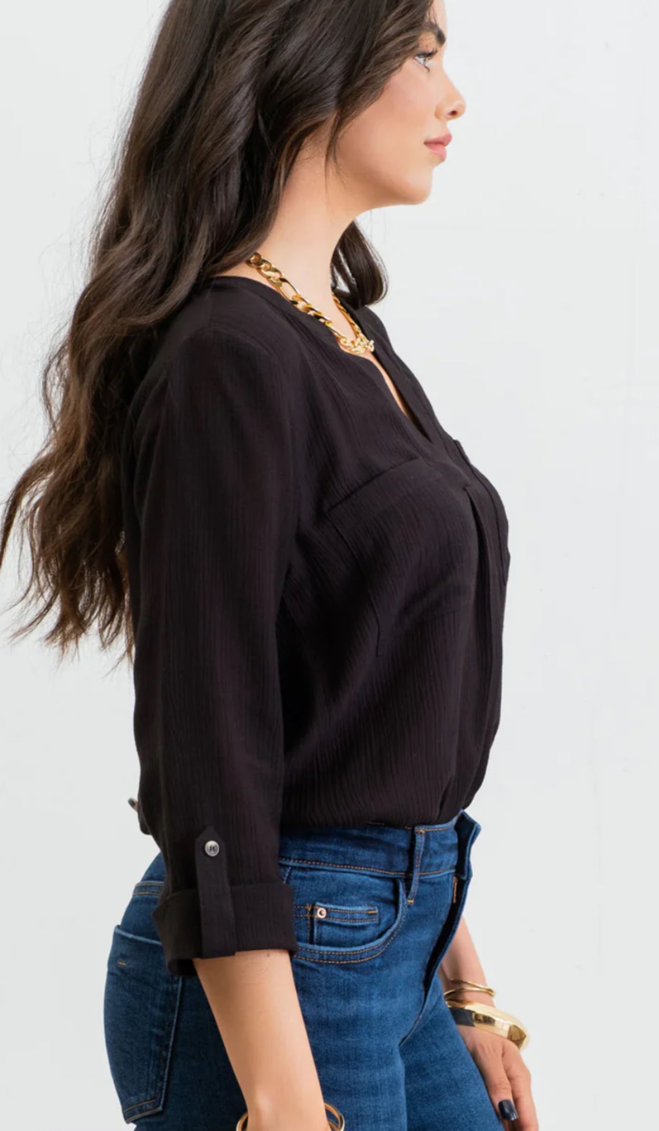 Blanca 3/4 sleeve top