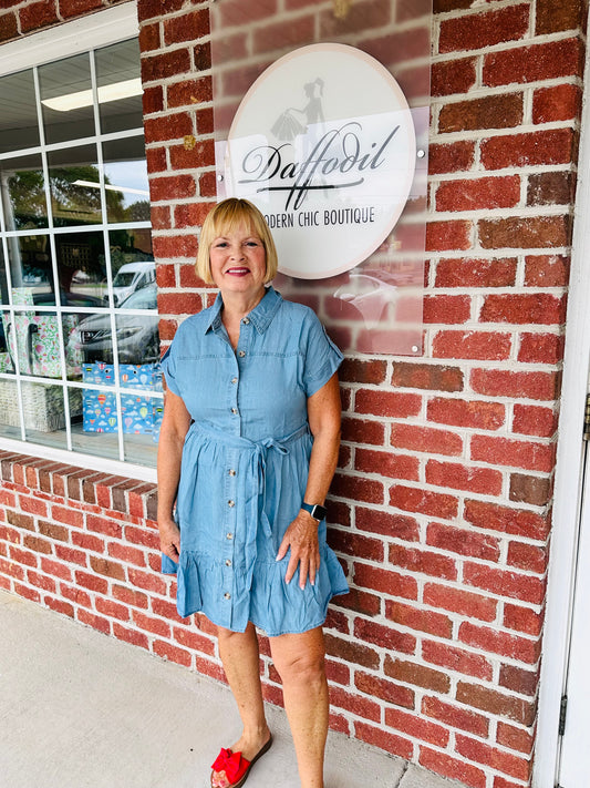 Blue Jean light weight dress