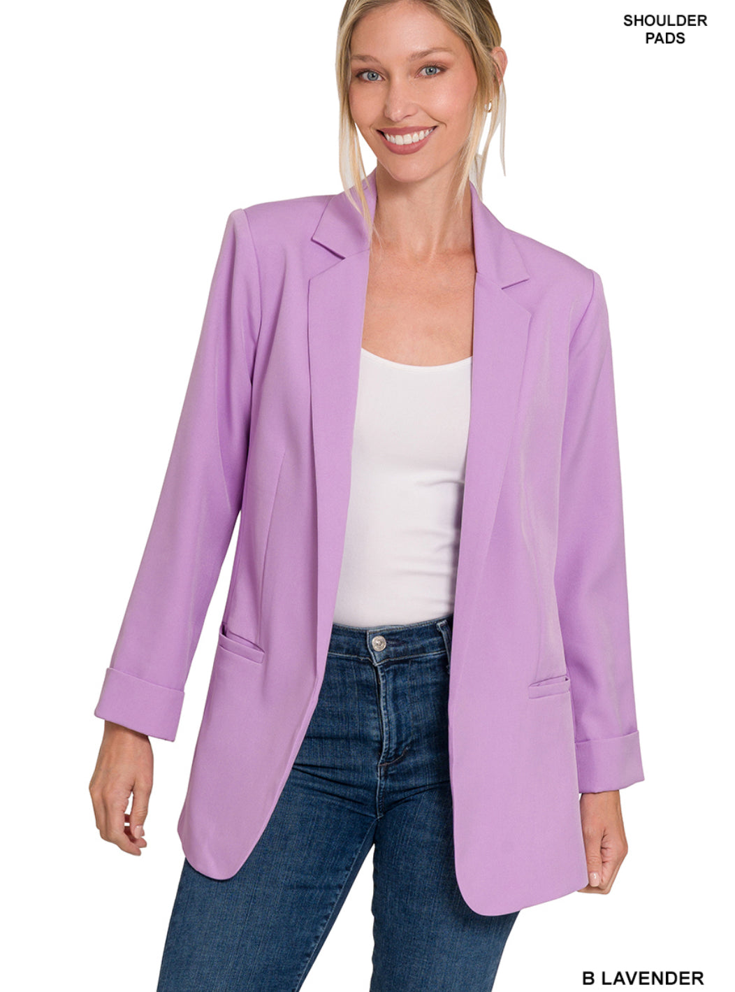 Lavender blazer