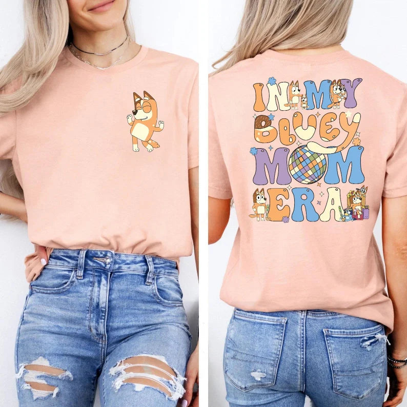 Bluey mom tee
