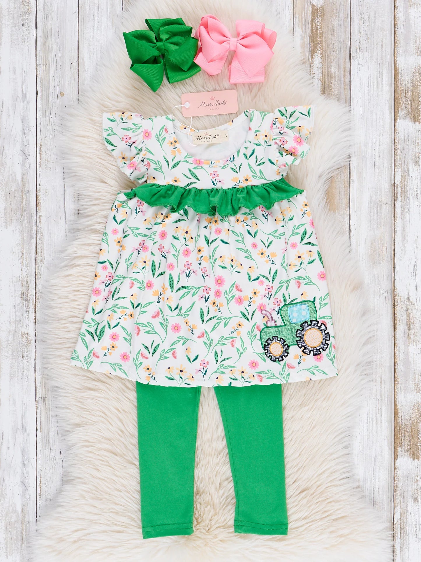 Spring tractor set kids