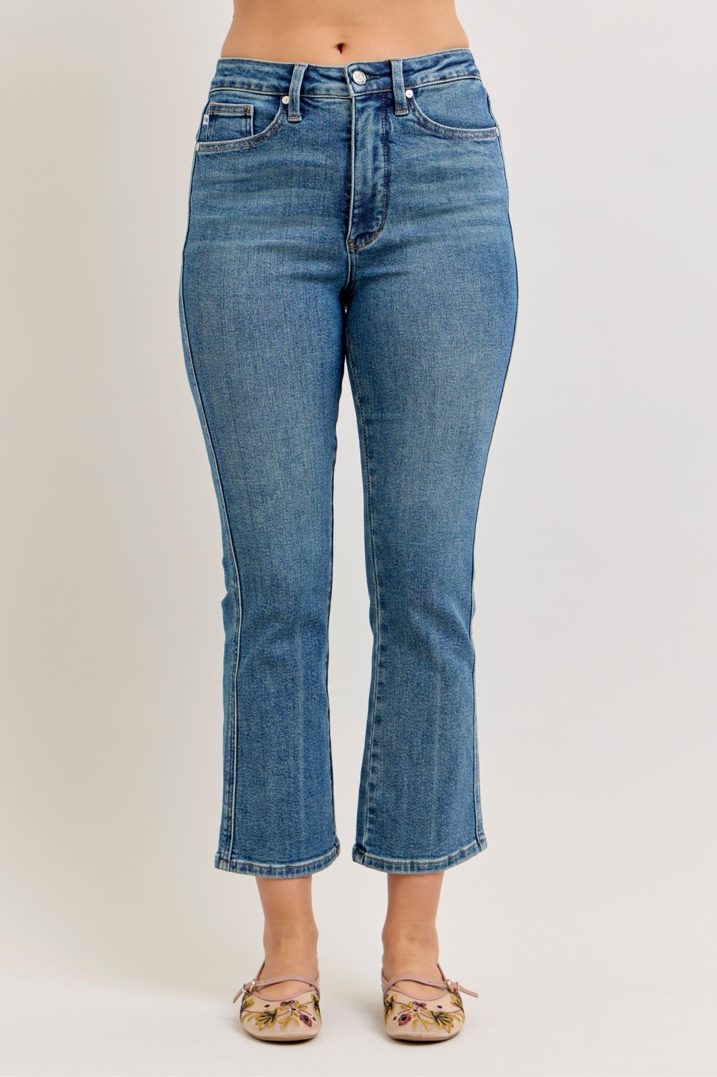 Judy blue kick flare jeans