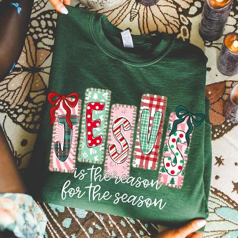Christmas Jesus sweatshirt