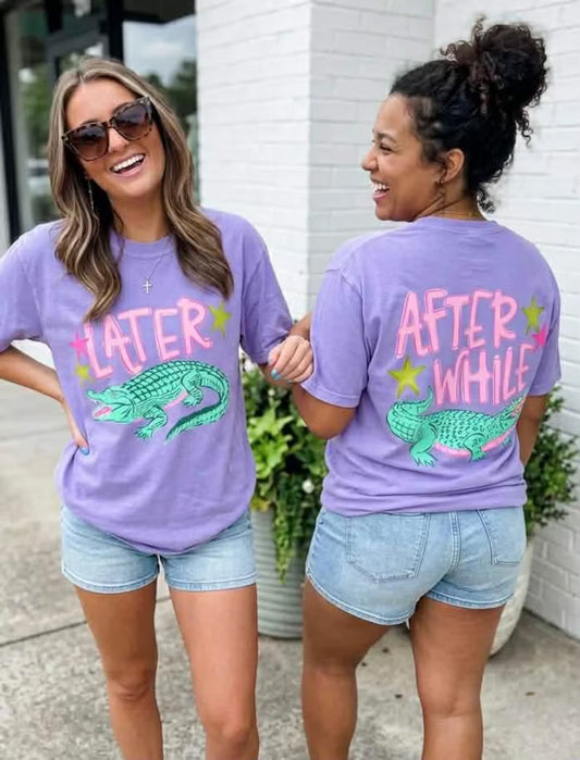 Later gator. After while crocodile ￼