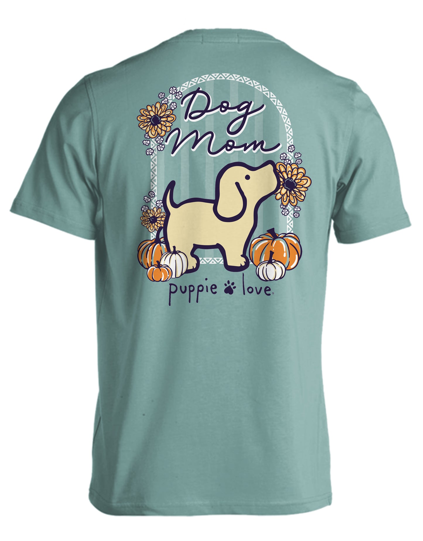 Dog mom puppie love tee