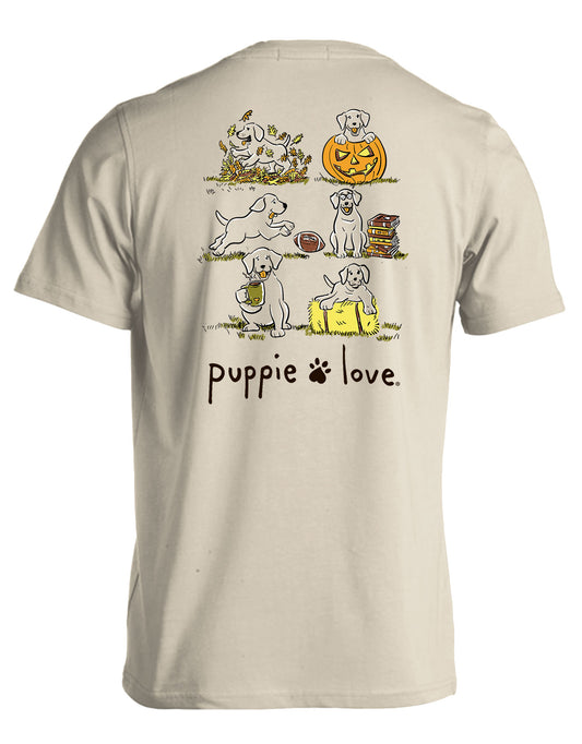 Football puppie love tee
