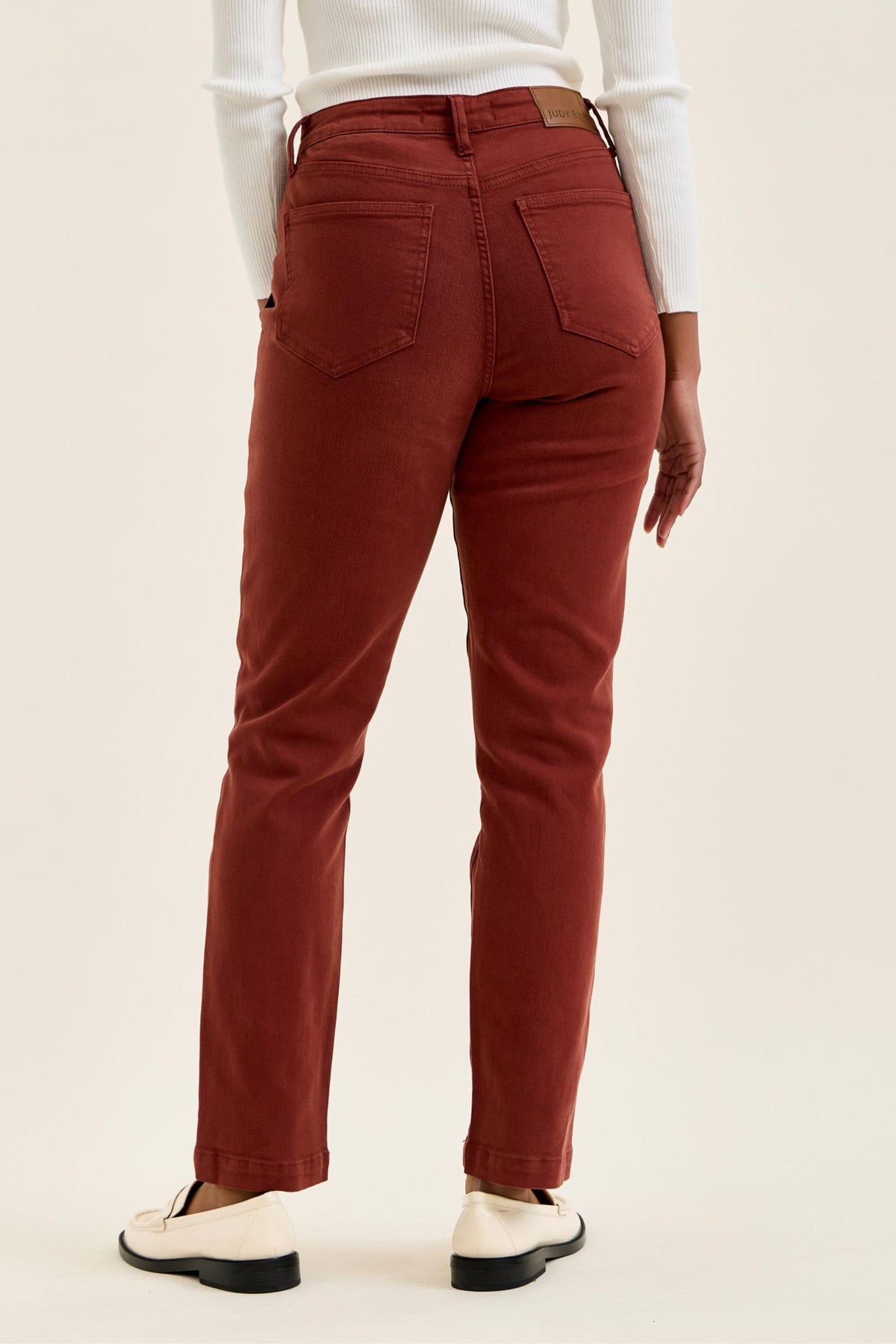 Pumpkin spice high rise Judy blue jeans