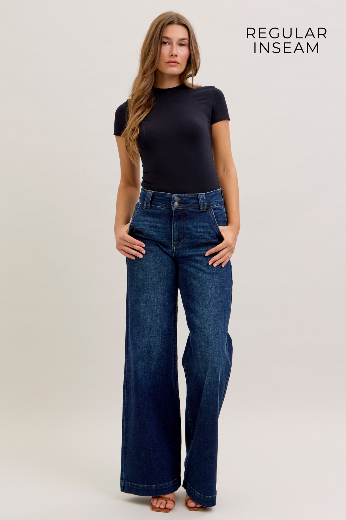 Trouser wide leg Judy blue jeans