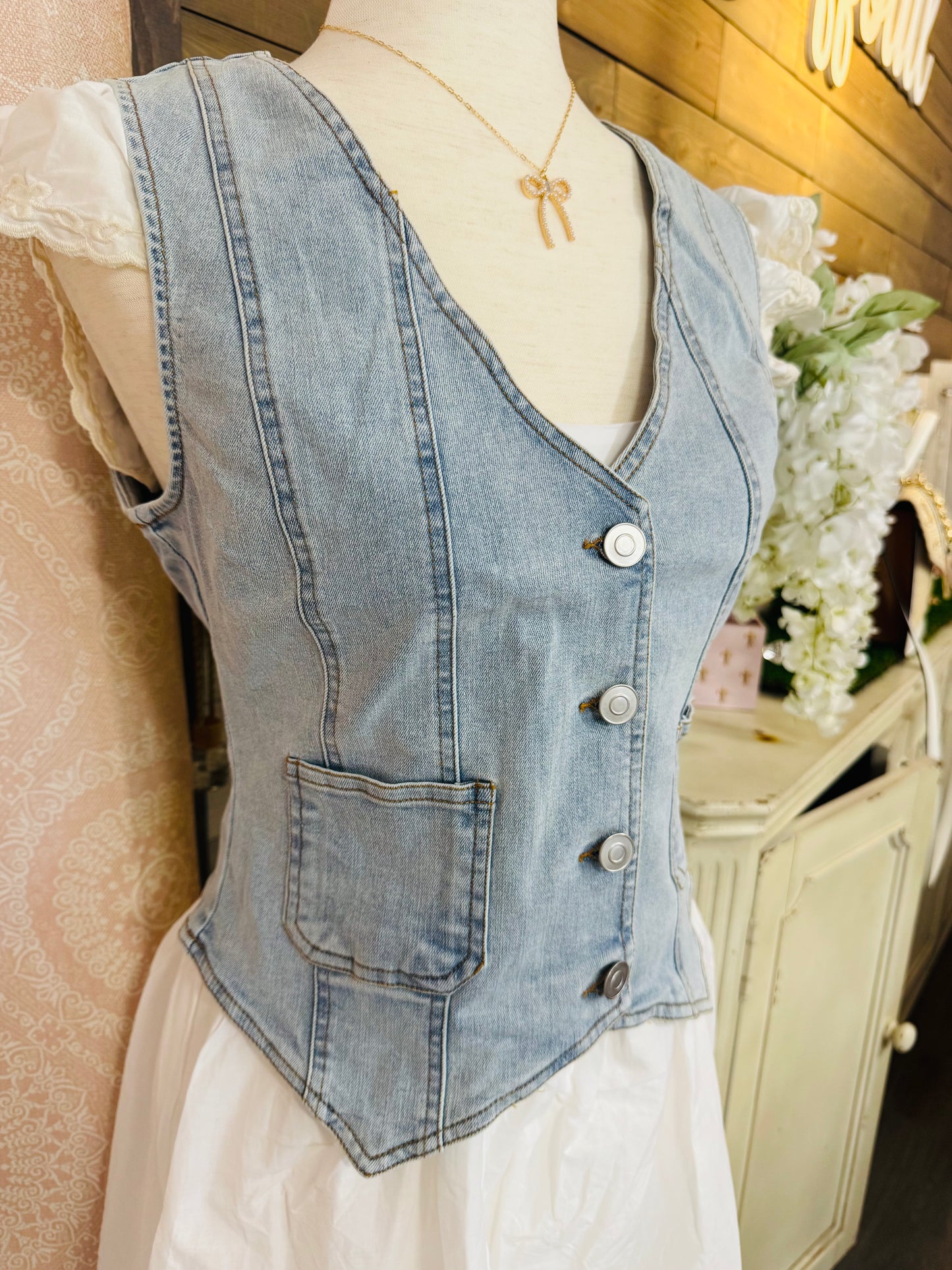 Jean vest