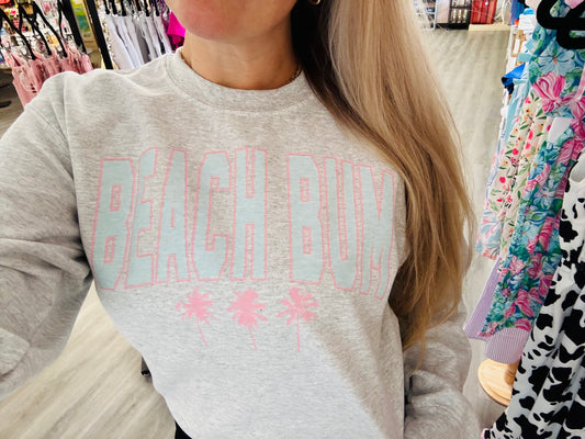 Beach bum sweatshirt