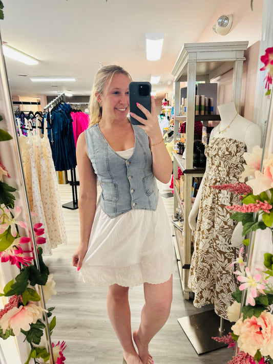 Jean vest