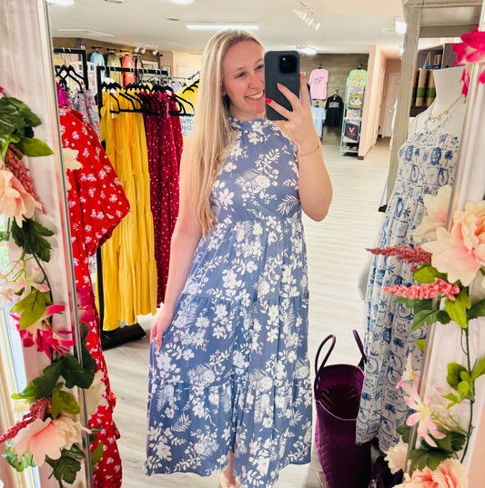 Haley midi dress