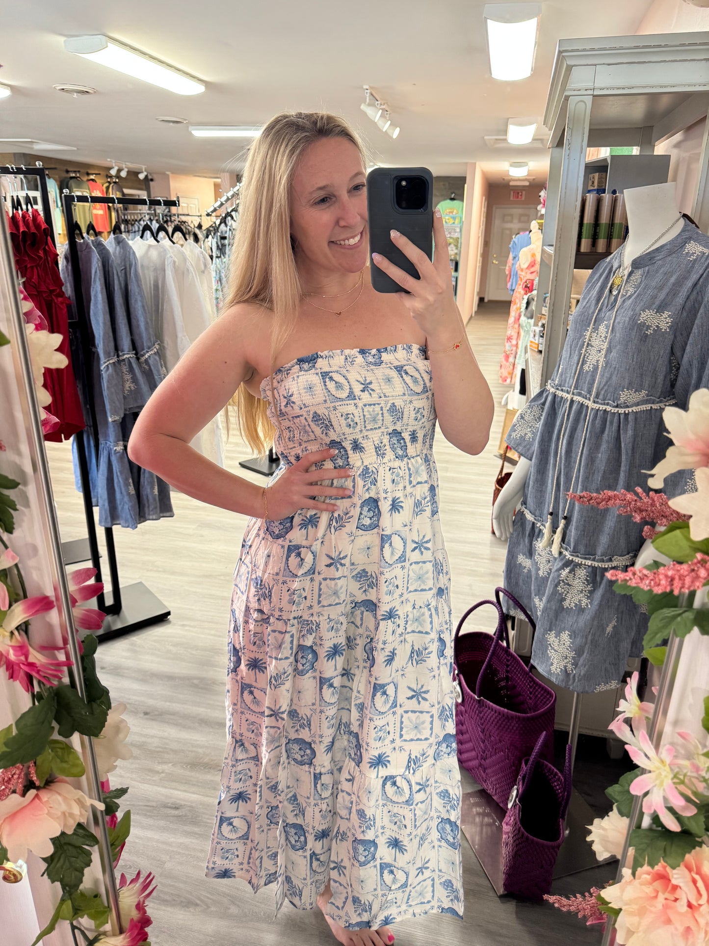 Atlantic maxi dress