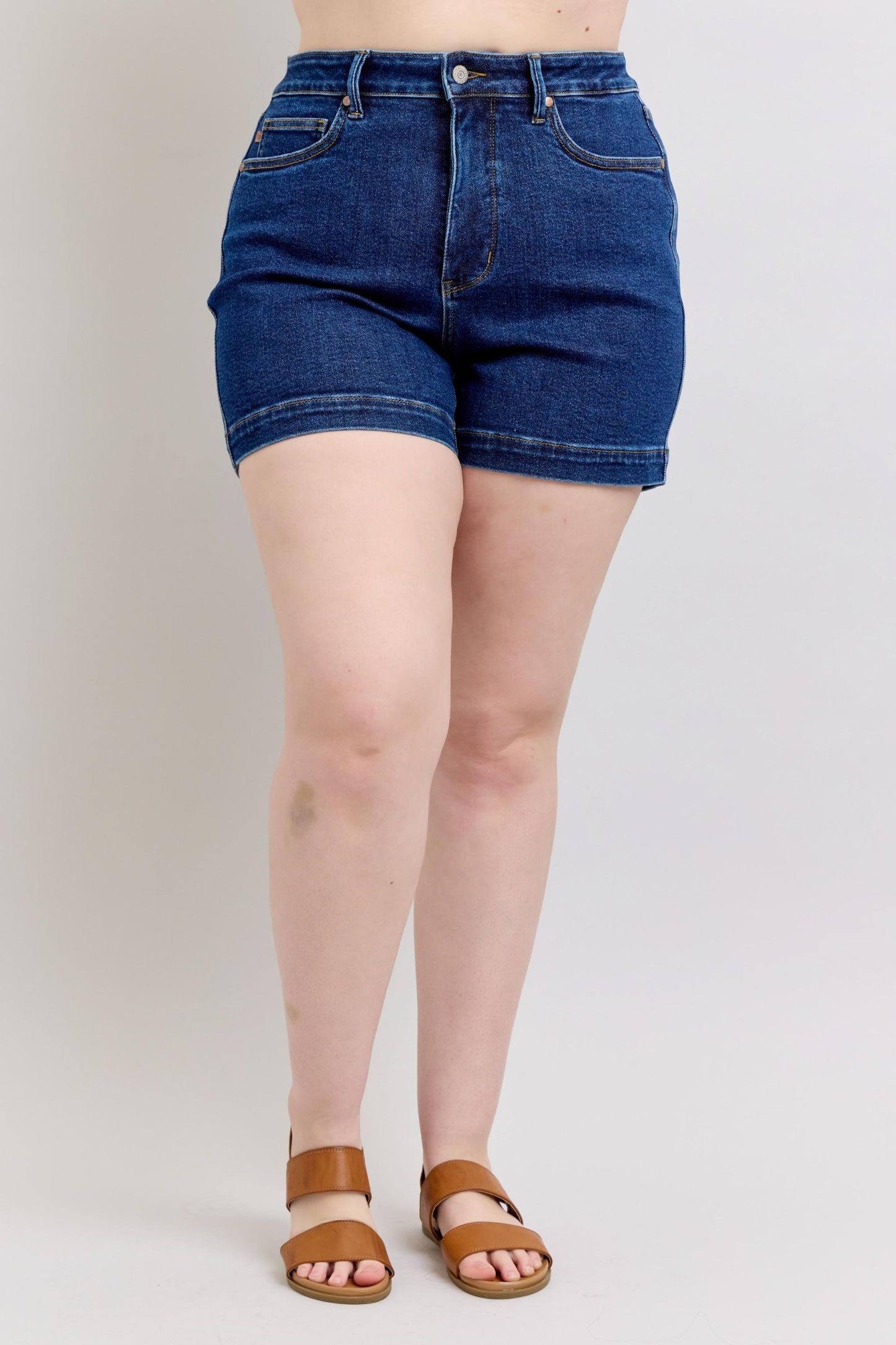Judy blue plus size high rise shorts