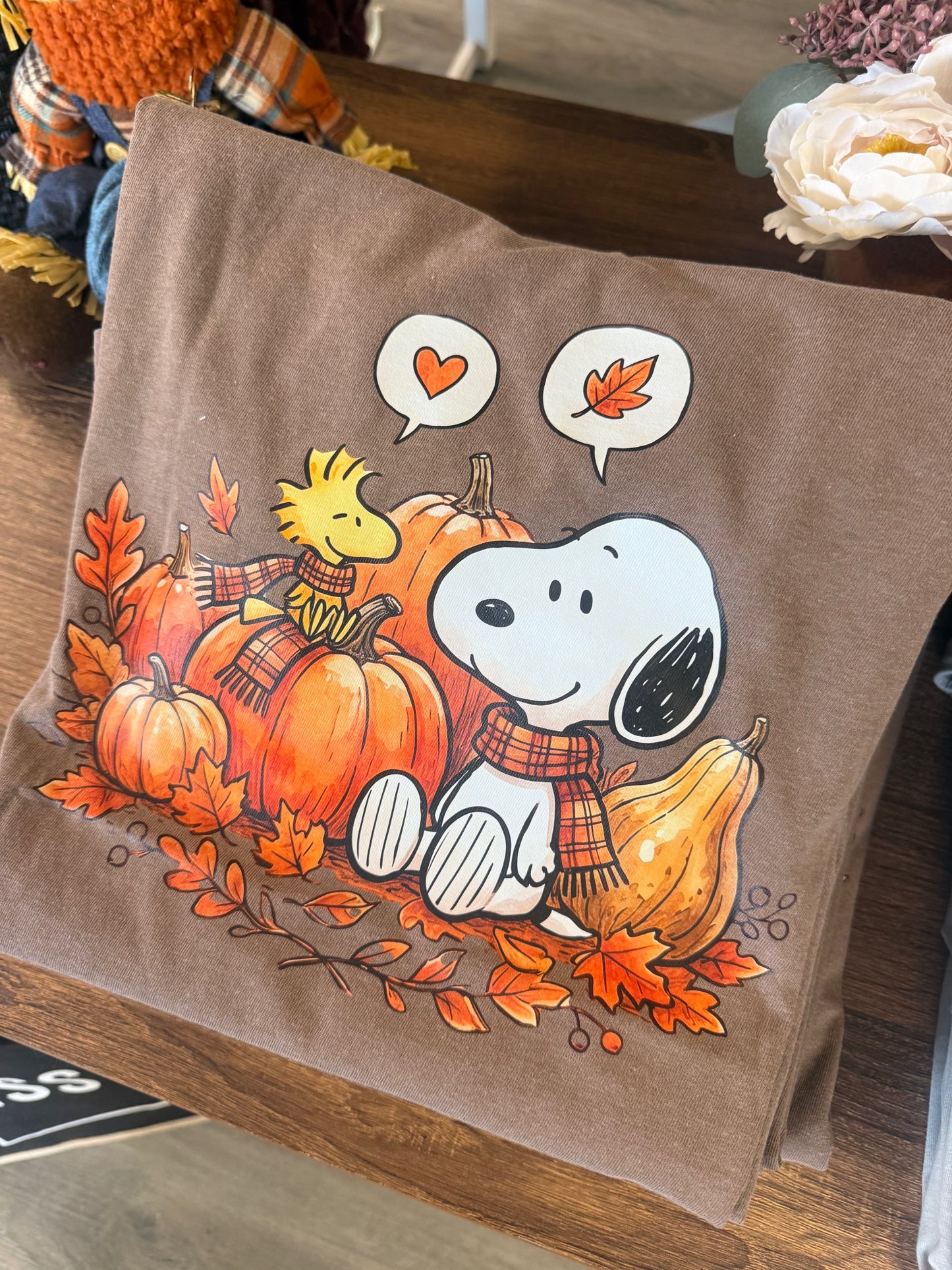 Snoopy fall tee