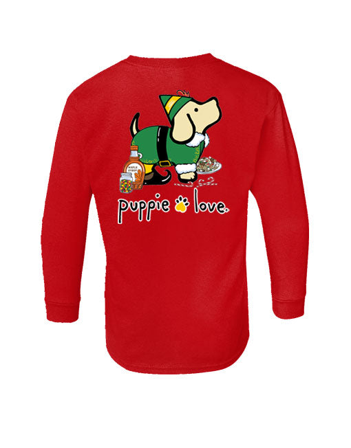 Puppie love Christmas Elf