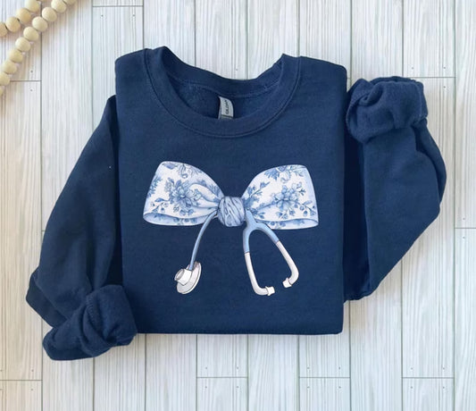 Bow sweatshirt