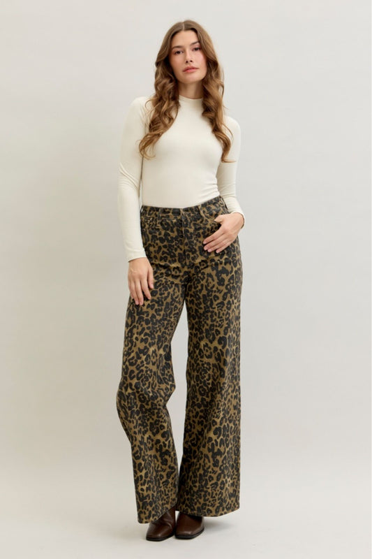 Judy Blue TRENDING leopard jeans