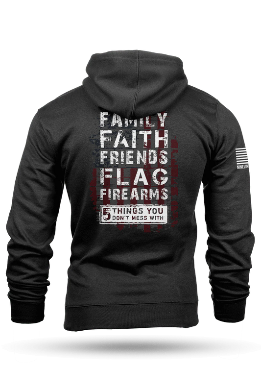 Nineline 5 things hoodie