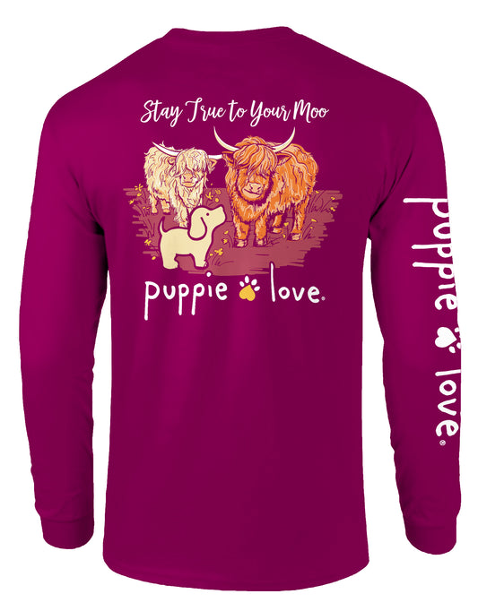 Puppie love stay true to your moo