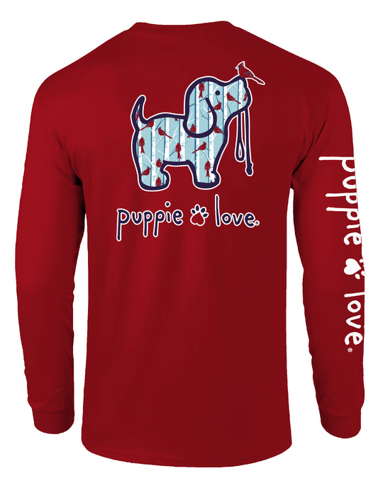 Puppie love cardinal