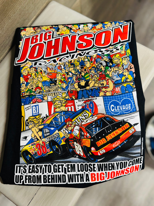 Big Johnson racing tee