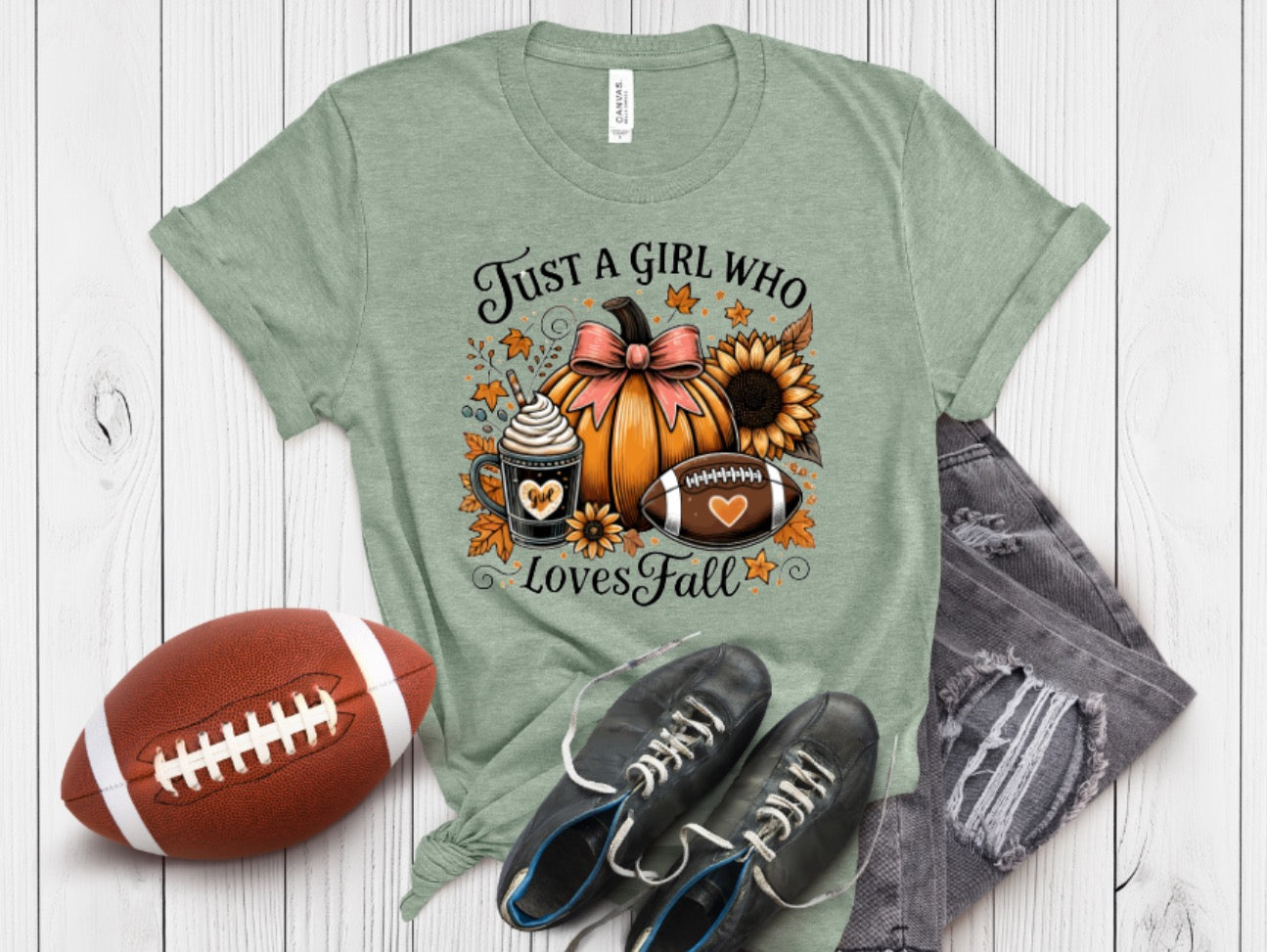 SALE Just a girl that loves fall now $14.99