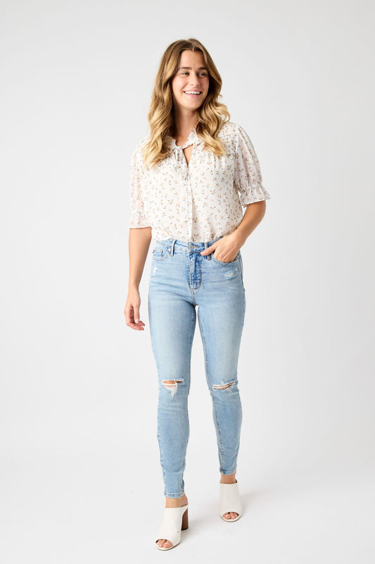 Judy blue mid rise skinny