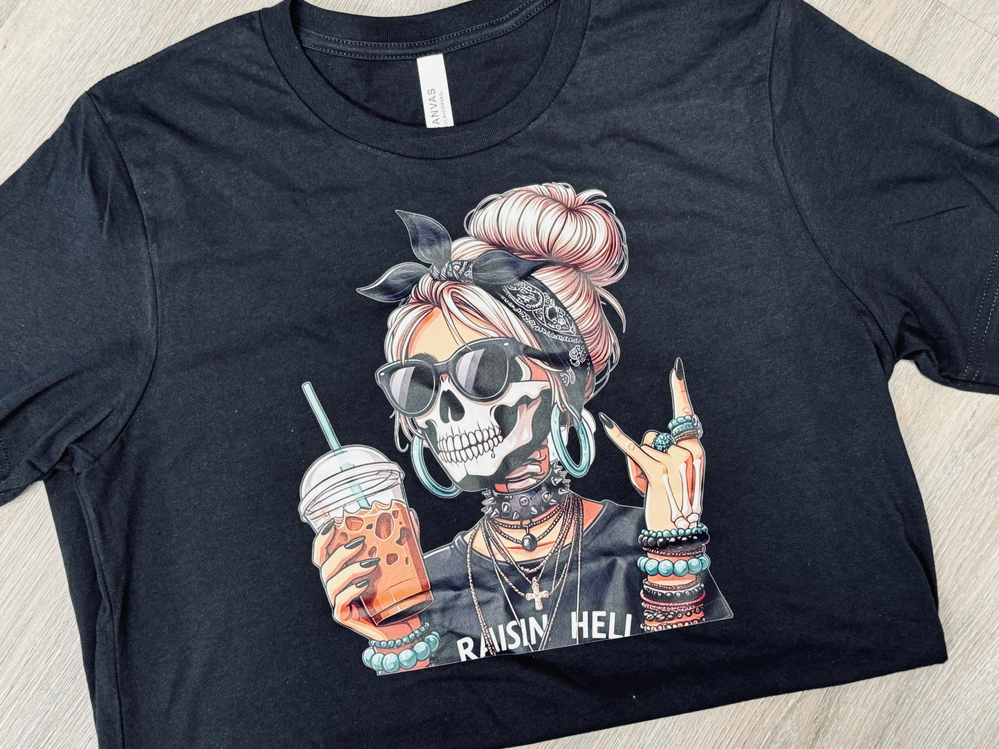 Raising hell tee