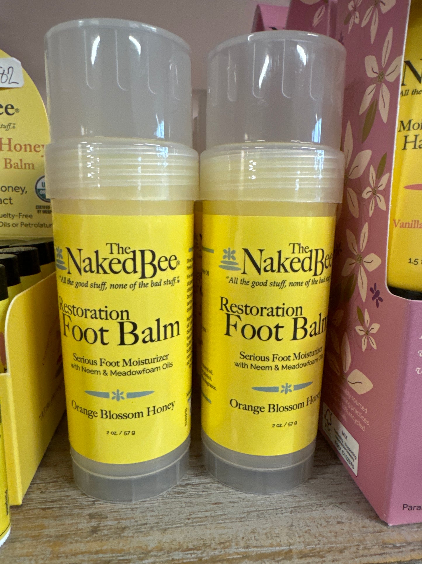 The naked bee foot balm